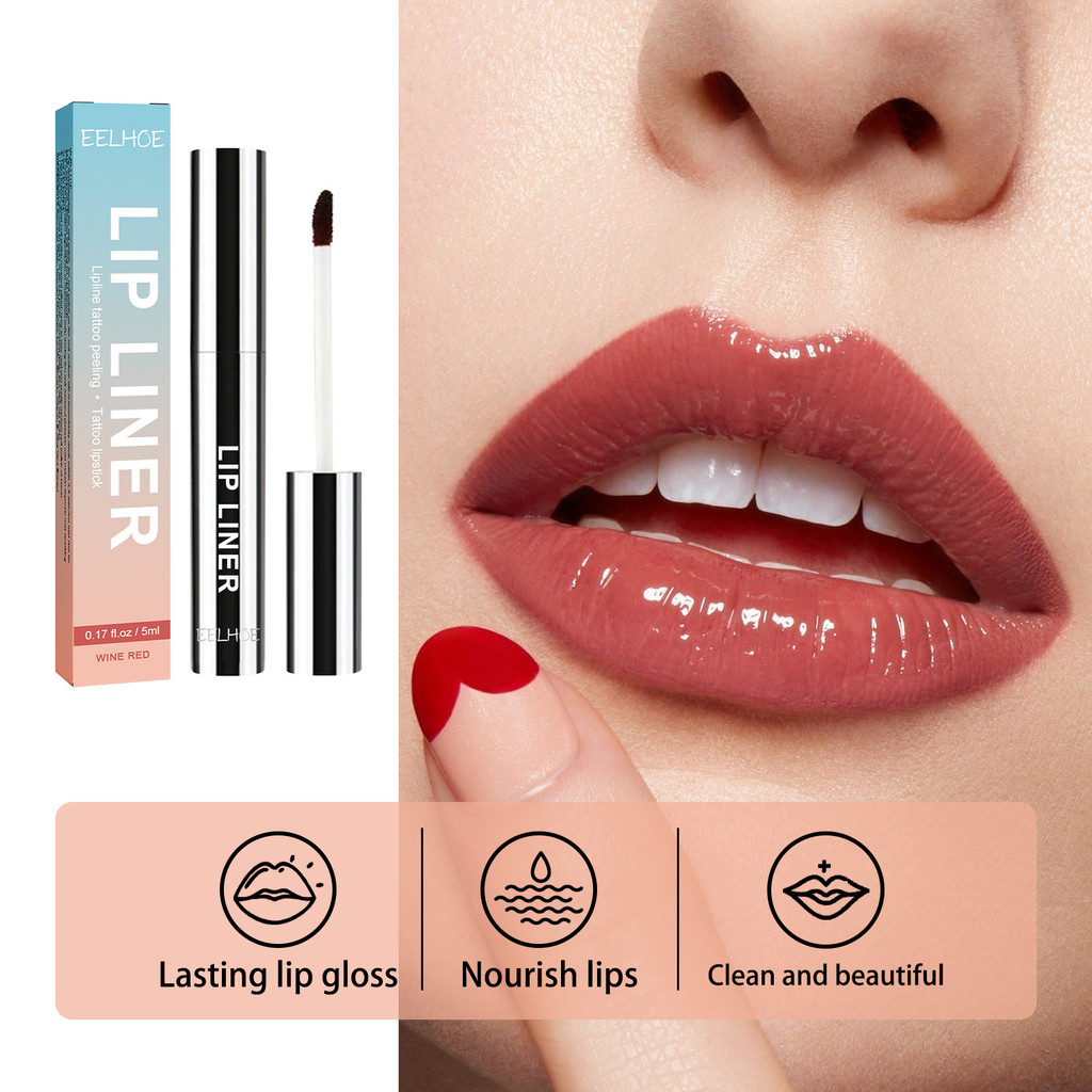 Premium In-Stock#Stripping Lip Liner Outline Lip Shape Enhancing Lip Color Waterproof Smudge-proof P