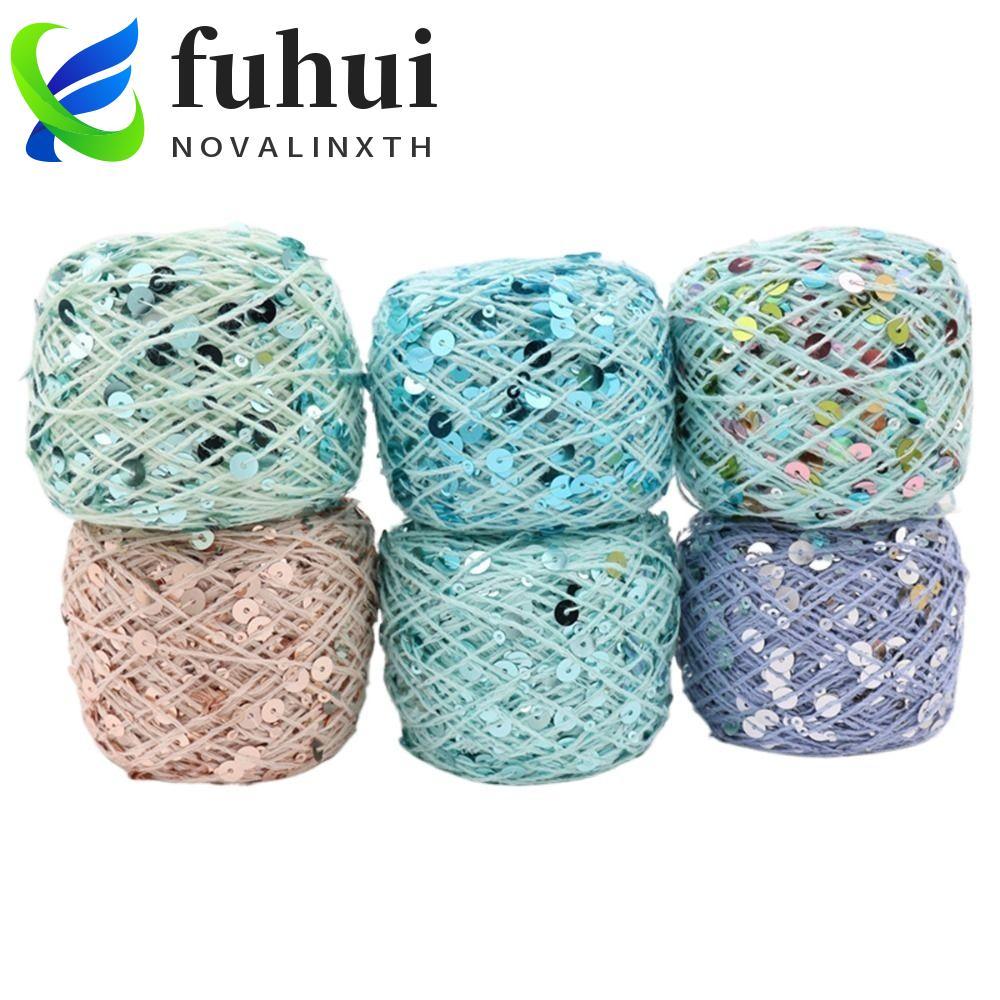 FUHUI Sợi Sequin Hoa Giả Handmade Đan Len Phụ Kiện May Mặc Với Sequin May Thủ Công Phụ Kiện May Mặc