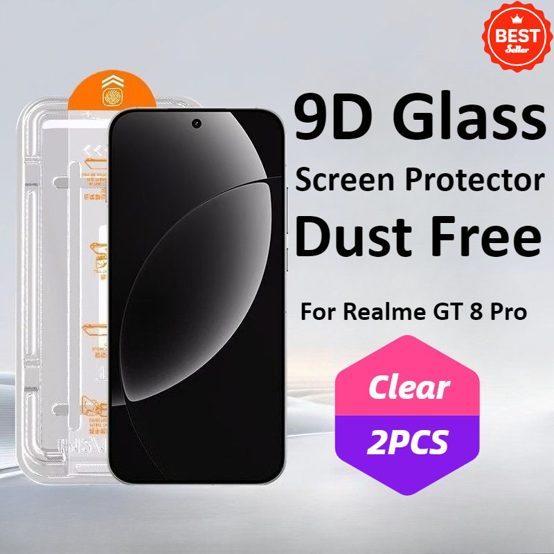 Dành Cho OPPO Realme GT 8 Pro 7 6 5 Neo7 Kính Cường Lực Không Bụi Cho Realme 15 15T 14 13 C85 C75 No