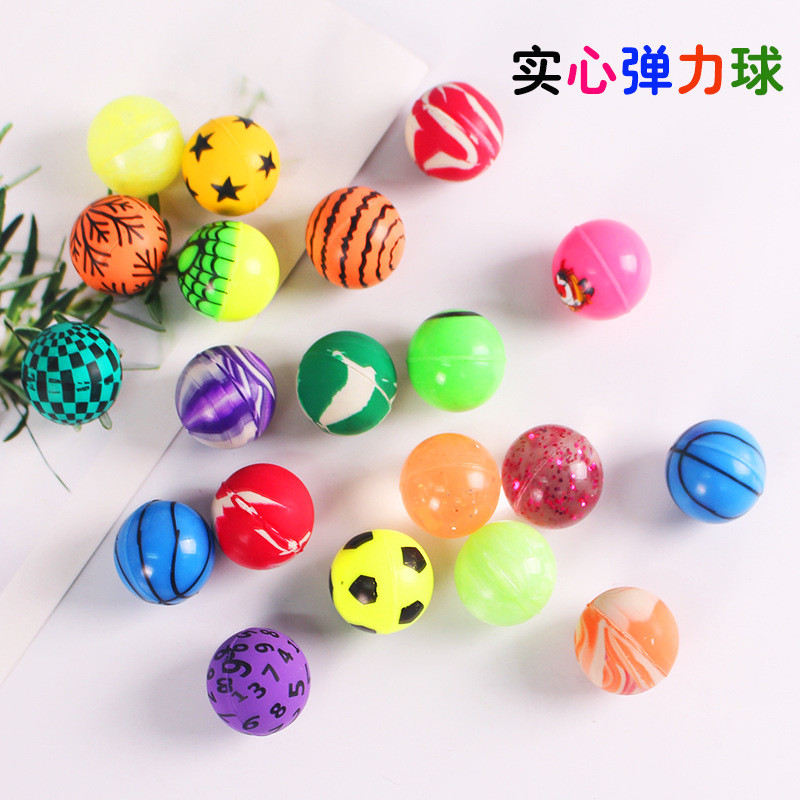 Bán buôn bóng Bouncy Không. 32 Bóng Đồ Chơi Trẻ Em Bóng Cao Su Một Viên Yuan Viên Đồ Chơi Máy Xoắn V