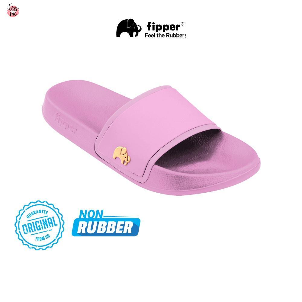 HN8 Fipper Slip On Non-Rubber dành cho nữ màu tím (Viola) / Nâu (Rodedust)
