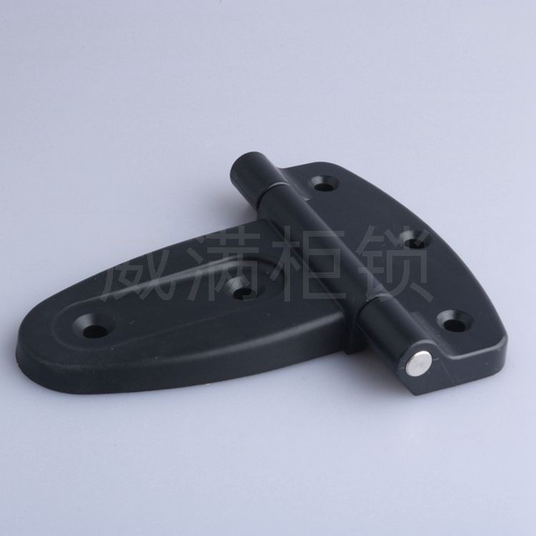 CL108 Tủ Phân Phối Màu Đen PA Nylon Bản Lề Hộp Phân Phối Bản Lề Nhựa Hộp Thiết Bị Cửa Tủ Tam Giác