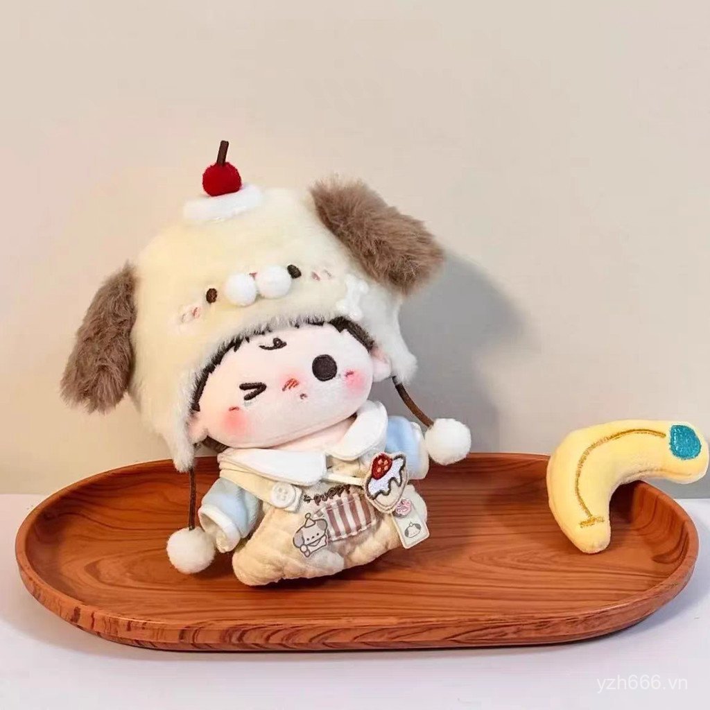 Bộ quần áo trẻ em búp bê Cotton 10cm20cm phổ biến Bộ quần áo trẻ em Búp bê dễ thương Trang phục phụ 