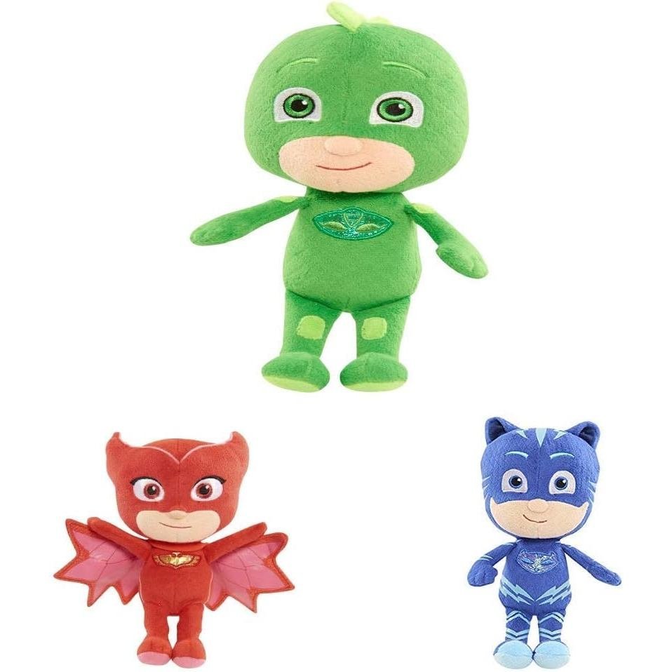 Mặt nạ PJ Just Play Bean Gekko & Bean Owlette & Bean Catboy Bundle N99C