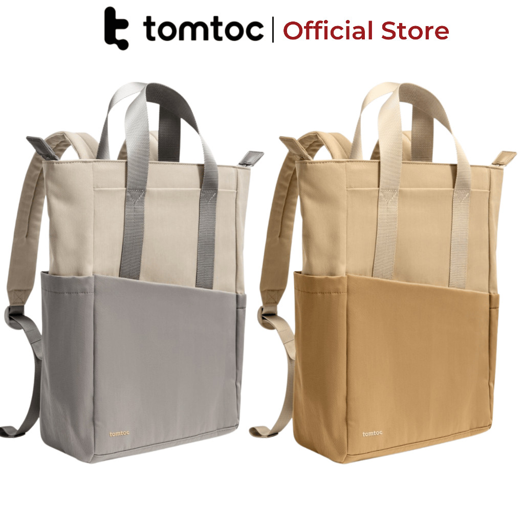 Balo laptop Tomtoc Slash Flip 12L cho Macbook/Laptop 14 inch chính hãng, chống nước, bảo hành 1 năm