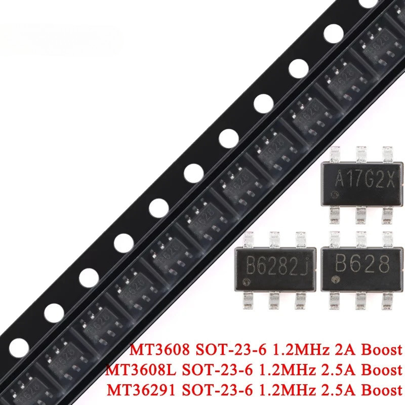 200 Cái / 5 Cái MT3608 FM3608 3608 MT3608L B628 MT36291 SOT23-6 2.5A 2A Hiệu Quả Cao 1.2 MHz Chế Độ 