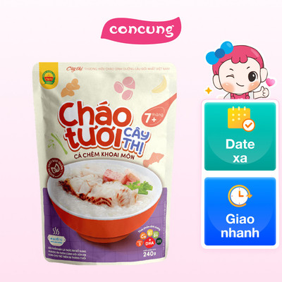 Cháo tươi Cây Thị cá chẽm khoai môn