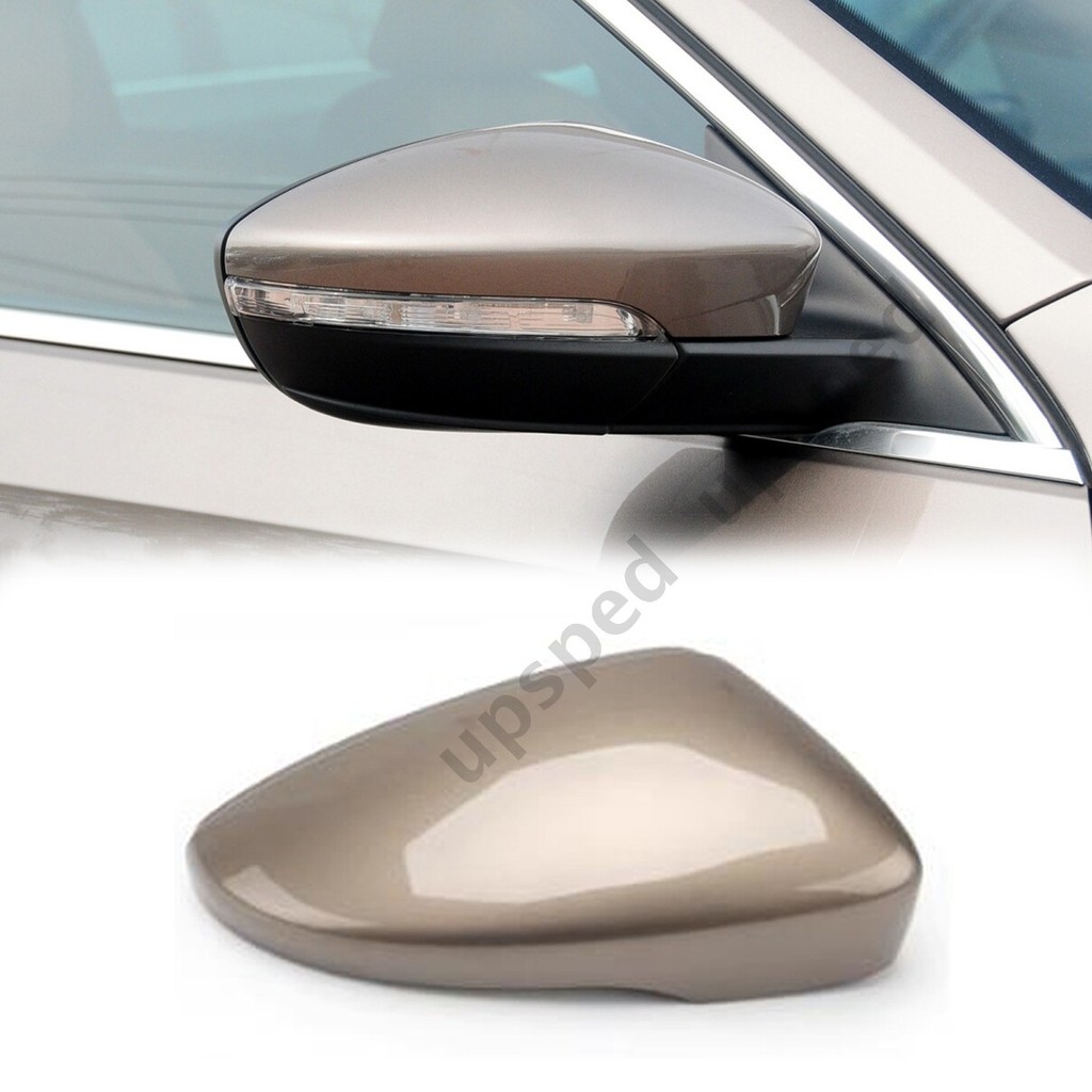 Vỏ nắp gương chiếu hậu bên phải màu vàng cho 2012-2016 VW CC VW EOS Scirocco