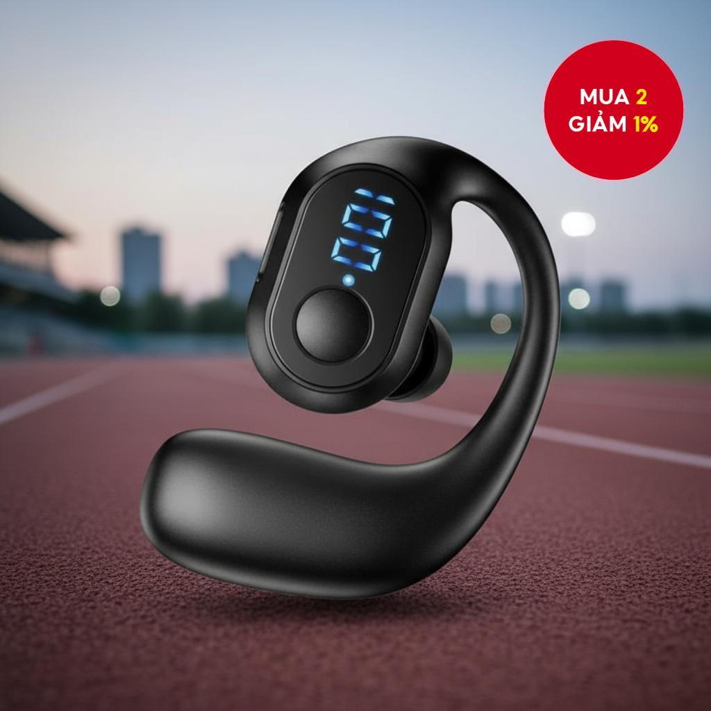 Tai nghe không dây dẫn truyền qua không khí KY2 PRO OWS HiFi, chống ồn, móc tai cho mọi điện thoại t