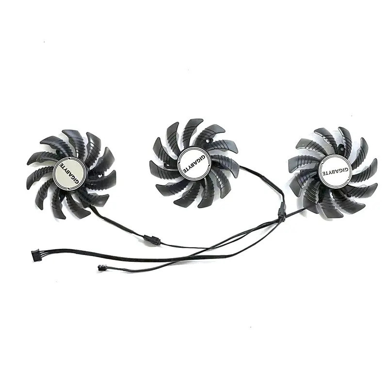 75MM 4PIN PLD08010S12HH T129215SM GPU QUẠT Cho GIGABYTE GeForce RTX3050 3060 3060ti GAMING OC card đ