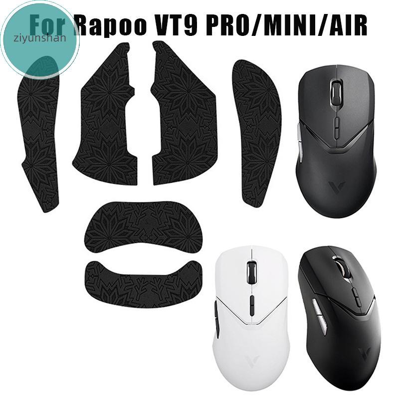 Ziyunshan Mouse Grip Tape Sticker Cho Rapoo VT9 PRO MINI AIR Chống Trượt Hút Mồ Hôi Đen Chơi Game Th