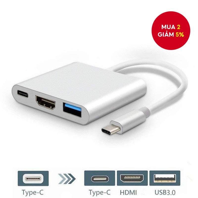 HDMI USB Hub kèm hộp ổ cứng NVMe, bộ chuyển đổi SATA sang USB và vỏ ổ cứng ngoài cho TV, máy chiếu, 