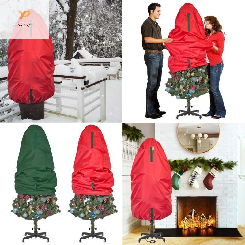 Túi đựng cây thông Noel PPY Vải gia cố chịu nước và chịu được sức chứa 36x25 Inch