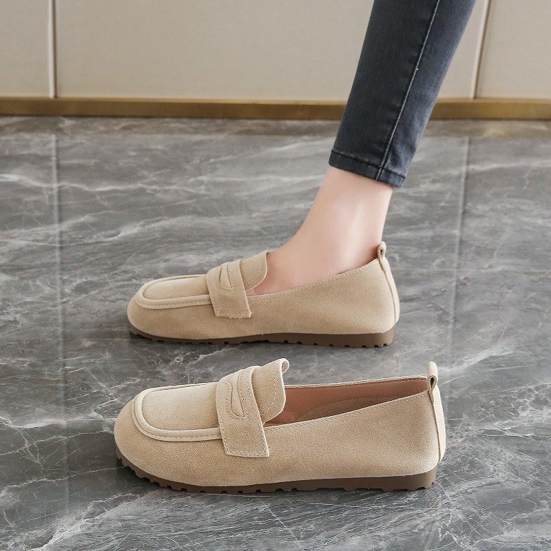 Women's Flat Fashion Korean Style Casual Shoes Versatile Flat Loafers Women's Shoes