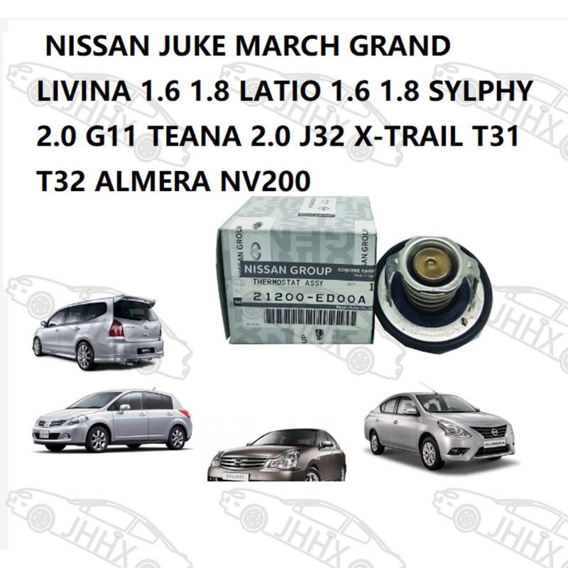 Bộ điều nhiệt JUKE / Macchi / Liwei / Sylphy / Sunshine / Qijun / Teana 21200-EDUOA