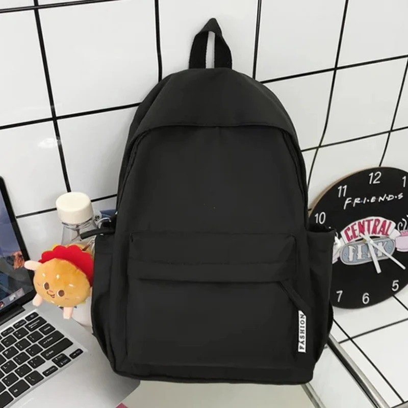 Túi đi học thời trang cho thanh thiếu niên Nylon chống thấm nước cho bé gái Bagpack Phụ nữ dễ thương