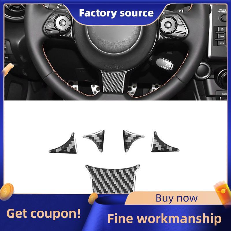 Sợi Carbon Cho BRZ GR86 2022-2025 Xe Vô Lăng Bao Viền Bộ Miếng Dán Phụ Kiện Nội Thất