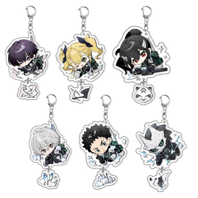 KAJIU KHÔNG. 8 / Hoshina Soshiro / Monster No. 8 Ichikawa Reno Acrylic Móc Khóa Mặt Dây Chuyền Anime