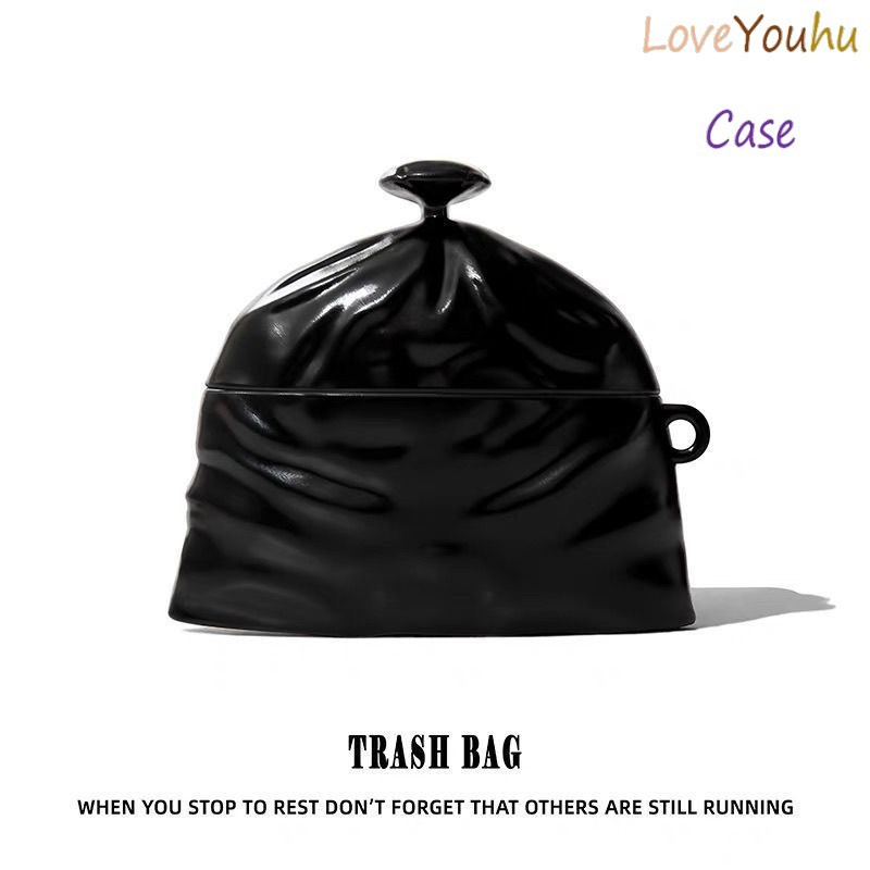 Loveyouhu Dành Cho GOOJODOQ J201 J206 J228 J229 Vỏ Tai Nghe Cá Tính Mẫu Túi Rác Case Ốp Tai Nghe hộp