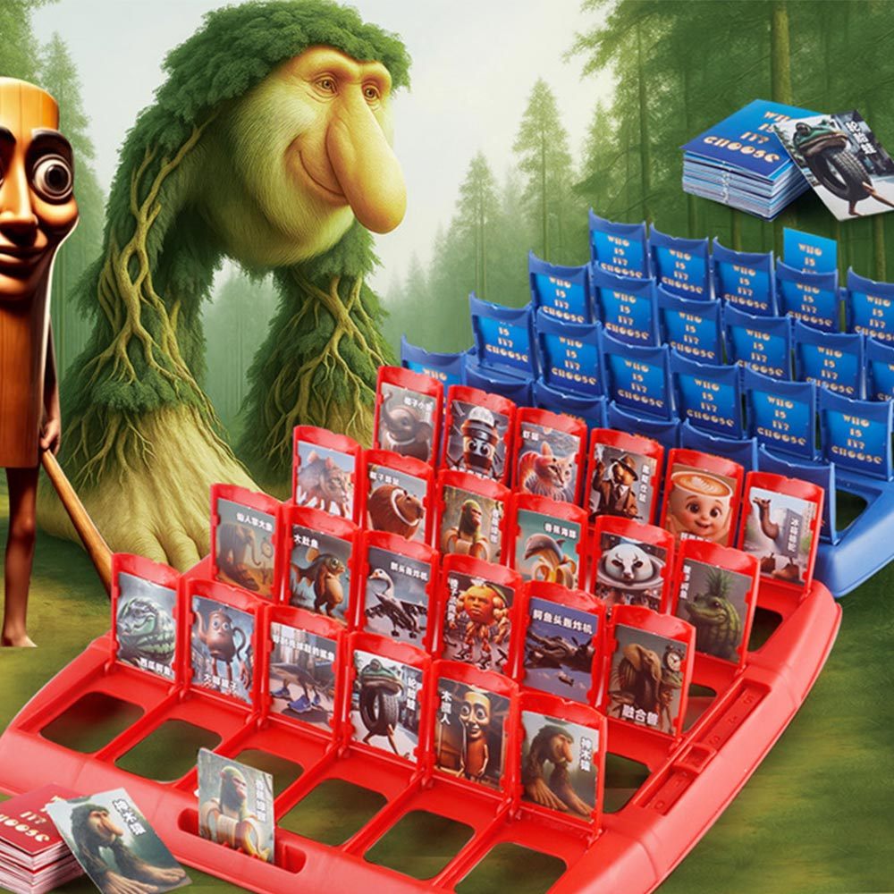 Guess Who? ITALIAN BRAINROT GAME LIMITED TIME EDITION Tung Sahur