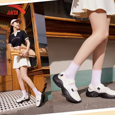ANTA Giày sandals Nữ thể thao C37 êm thoáng 1224E8507 - giày đi biển