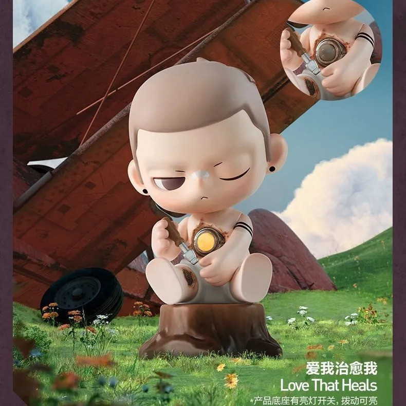 POPMART KUBO Sunset City Series Hình Hộp bí ẩn Quà tặng đồ chơi hợp thời trang