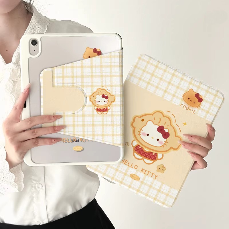 [gen11] Áp dụng cho Gen5 / 6 Air6 Gen7 / 8 / 9 2025 Pro Gen10 2024 Pro Air7 Gen11 A16 Vỏ IPad xoay v