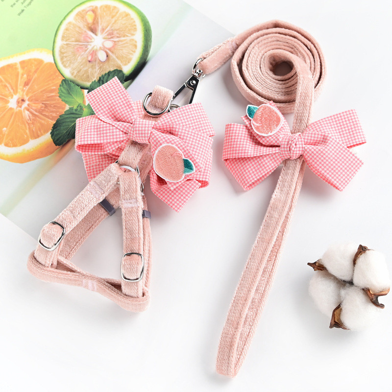 Pet Yorkshire Cat Siêu Nhỏ Chó Dây Xích Ngực Dây Xích Chó Đi Bộ Dây Xích / Bc (hd