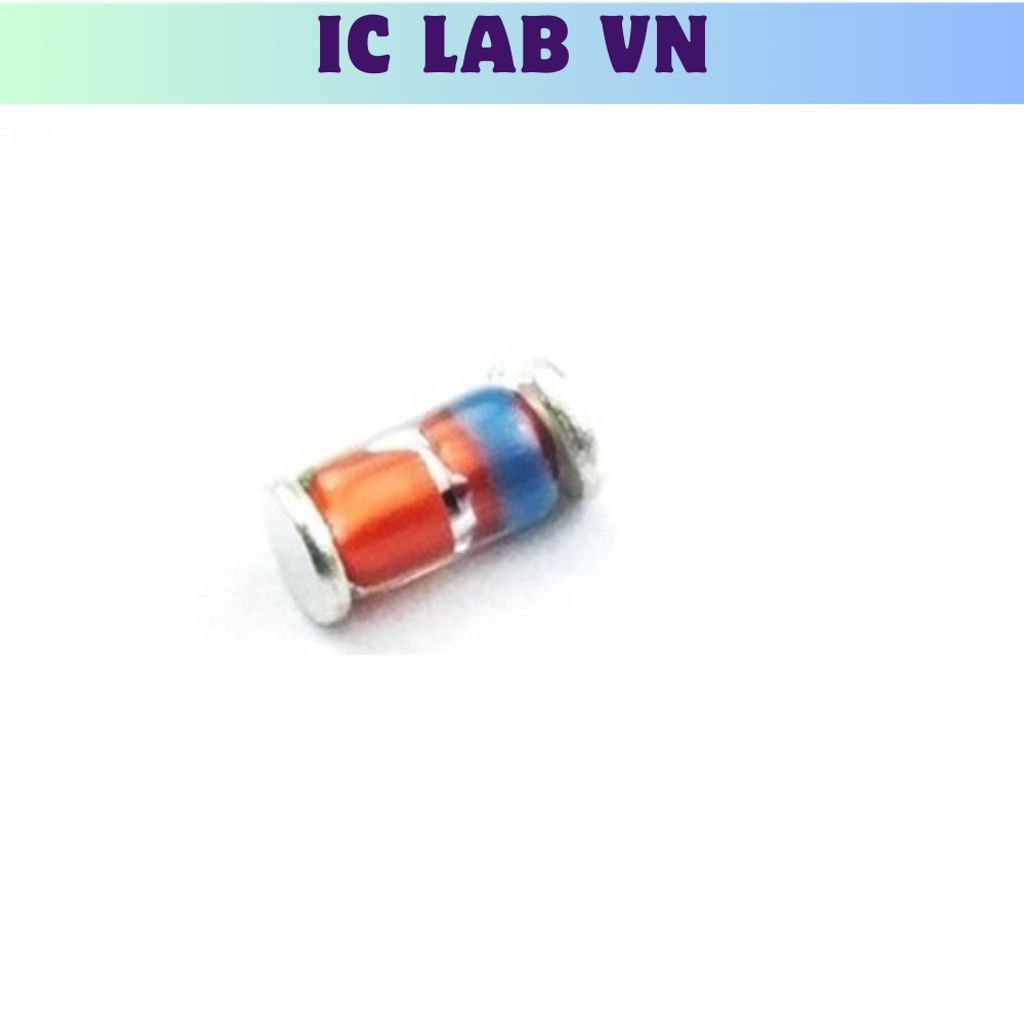 [20 Cái]- Diode Zener ZM4742A 1W 12V Ic Lab VN