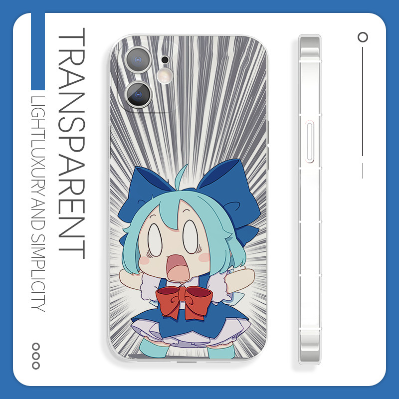 Funny Girl Oriental Scare Kiruno Ốp Điện Thoại Silicon 14pro Apple 15 Hai Chiều vivoy100i Thích Hợp 