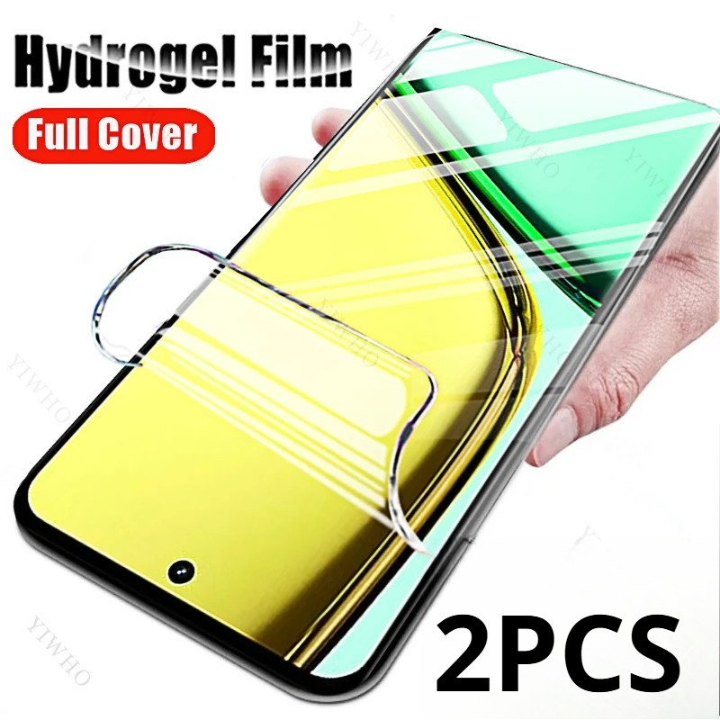 2 Bộ Phim Hydrogel Mềm Chống Ánh Sáng Xanh Cho Oukitel WP210 WP200 P1 Pro Chống Gián Điệp Riêng Tư V