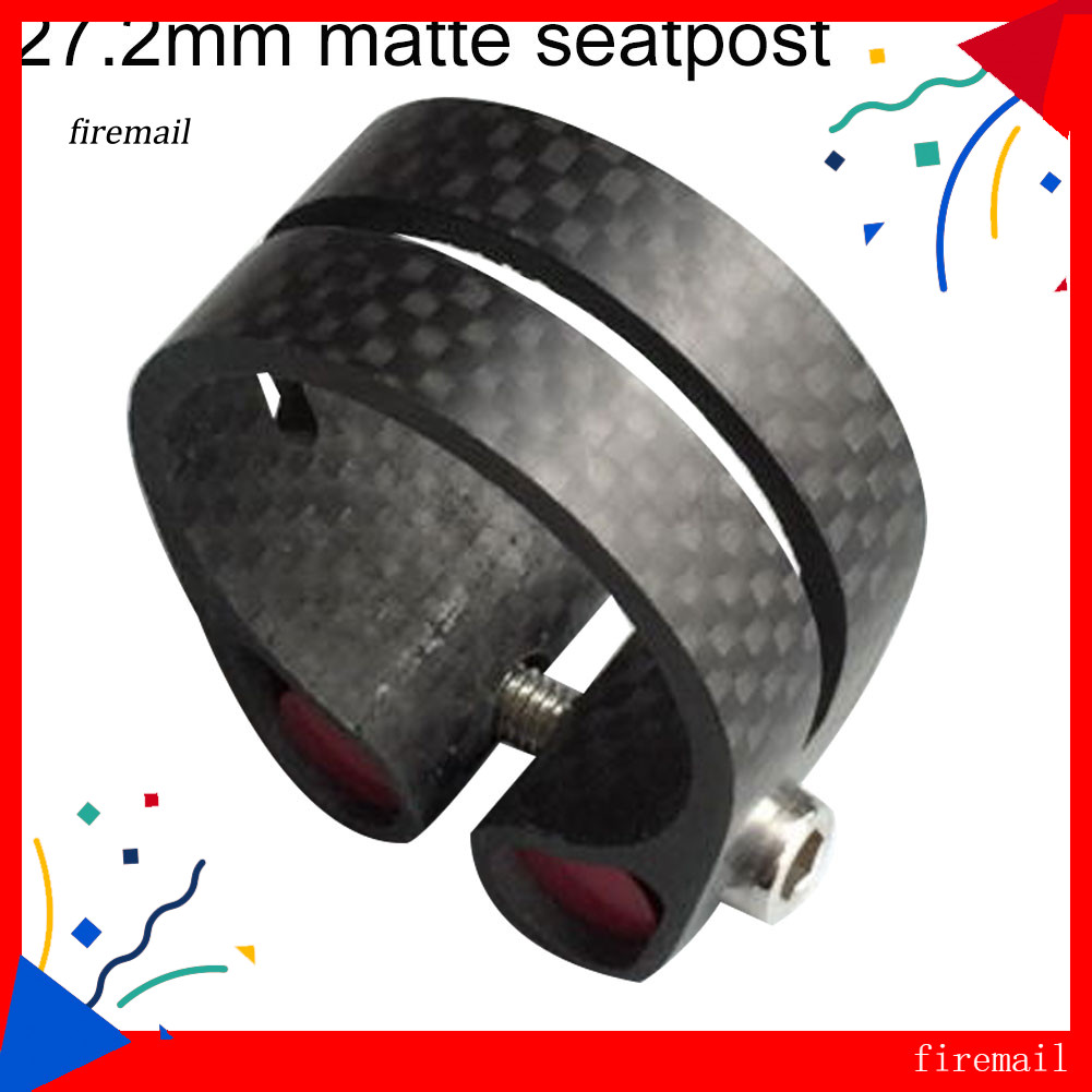 [FM] Sợi Carbon 3K Đường MTB Xe Đạp Leo Núi Ghế Xe Đạp Bài Kẹp Seatpost Kẹp