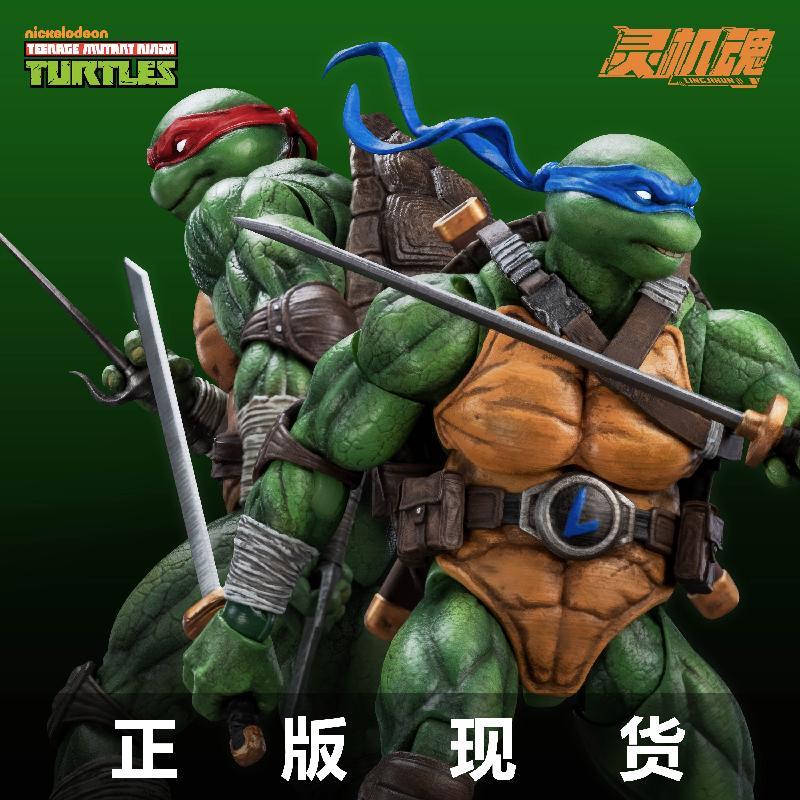 Linh Hồn Tinh Thần Chính Hãng Được Ủy Quyền Ninja Rùa Leonardo Rùa Đỏ Raphael Nhân Vật Hành Động Mô 