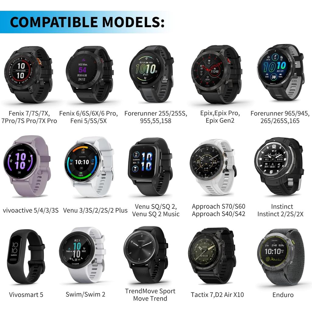 Đế sạc Type-C & USB A Tương thích với Garmin Vivoactive 5 / 6, Epix / Epix Pro / Epix Gen 2 Pro, Ven