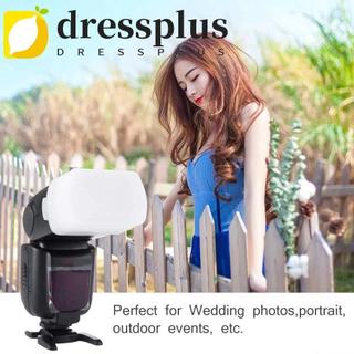 Bộ khuếch tán máy ảnh DRESSPLUS để chụp ảnh Viltrox JY-680CH cho Speedlite 580EX cho YONGNUO YN-560 cho Viltrox JY-680A Bounce Flash Diffuser