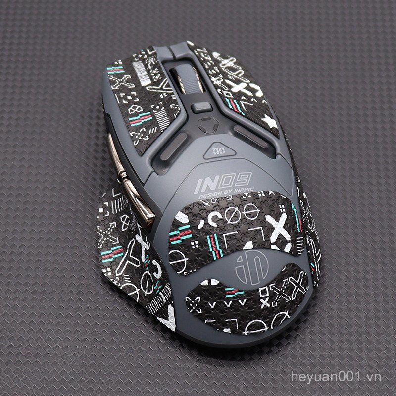 Miếng Dán Chống Trơn Trượt Infec IN9 IN9PRO IN10 Chuột Chơi Game Chống Mồ Hôi Miếng Dán Bên Nút Chốn