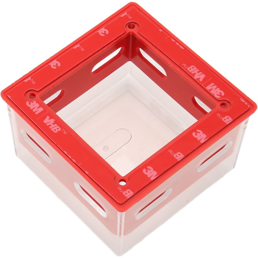 Khóa nắp nút dừng khẩn cấp Dioche cho ngành công nghiệp, Bộ bảo vệ công tắc nút nhấn với thiết kế độc đáo, loại hộp Vỏ công tắc nút nhấn trong suốt