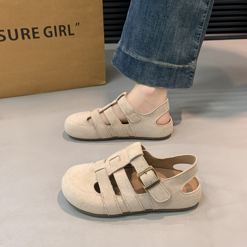 Dimeng Shoes C21  Summer Hollow Out Breathable Fashionable Versatile Casual Roman Women's Sandals 5G