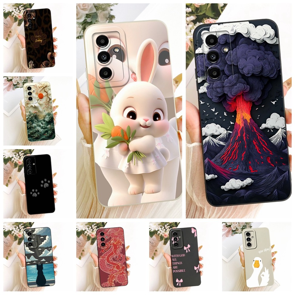 Dành Cho Samsung Galaxy M15 SM-M156B Dành Cho Samsung M15 Ốp Lưng Silicon Thời Trang Sang Trọng Thoá