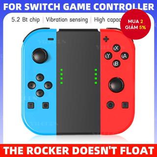  Bộ Điều Khiển Niềm Vui BT5.2 RGB LED Cho Switch   Lite   Oled JoyCon Tay Cầm Chơi Game Có Rung Kép 
