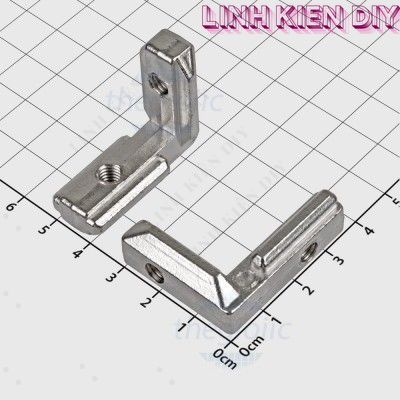 [2 Cái]- Ke Góc Chìm L Cho Nhôm Định Hình QT 30x30 Linh Kiện DIY