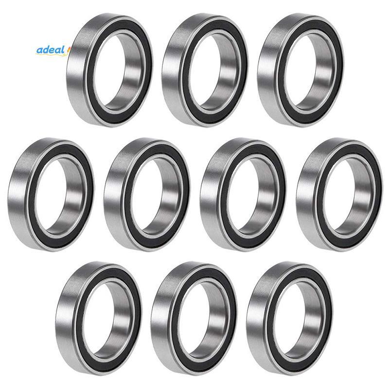 10 CÁI 6701- 12X18X4 mm Vòng bi rãnh sâu kín cao su thu nhỏ