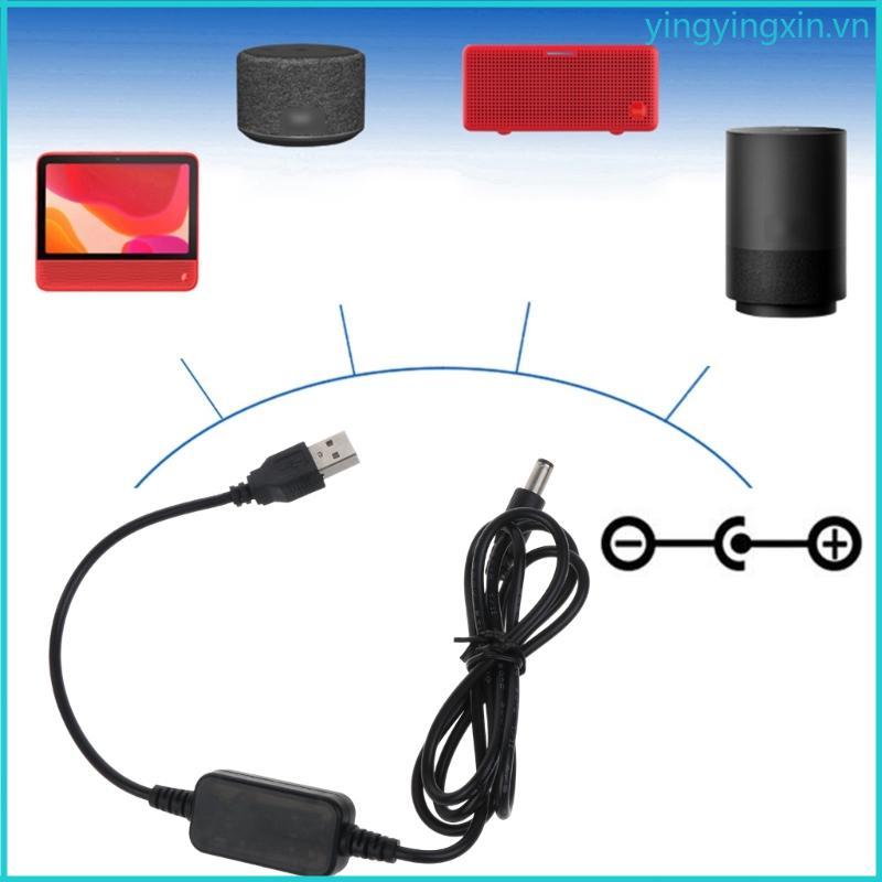 Cáp USB YIN DC 5V Boost sang 12V Bộ chuyển đổi điện áp USB Power Boost Line Step Up