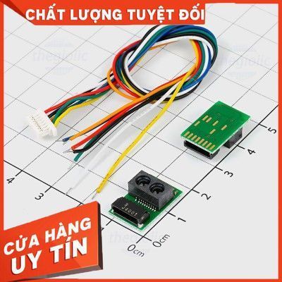 GP2Y0E03 Cảm Biến Khoảng Cách 4~50cm Ngõ Ra Analog Giao Tiếp I2C FixLab – Linh Kiện & Sửa Chữa