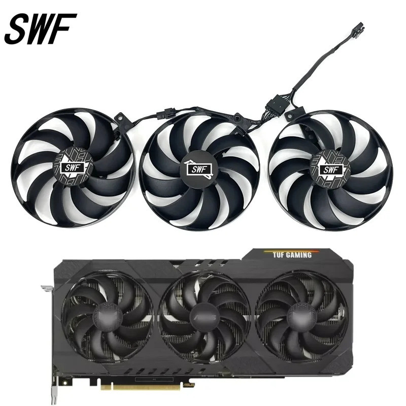 Quạt CF9010U12D 12V 0.45A RTX3080 Dành Cho ASUS GeForce RTX 3060 Ti 3070 3080 3090 TUF OC GAMING Car