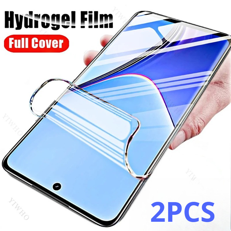 2 Bộ Phim Hydrogel Mờ Mờ Cho Oukitel WP210 WP200 P1 Pro Chống Ánh Sáng Xanh Chống Gián Điệp Bảo Vệ M