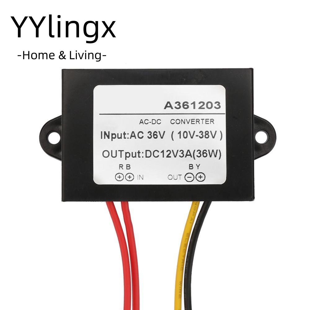YYlingx Mô-đun cấp nguồn YYLINGX, Bộ chuyển đổi nguồn AC36V sang DC12V AC DC 36W, Đầu ra ổn định 3A 