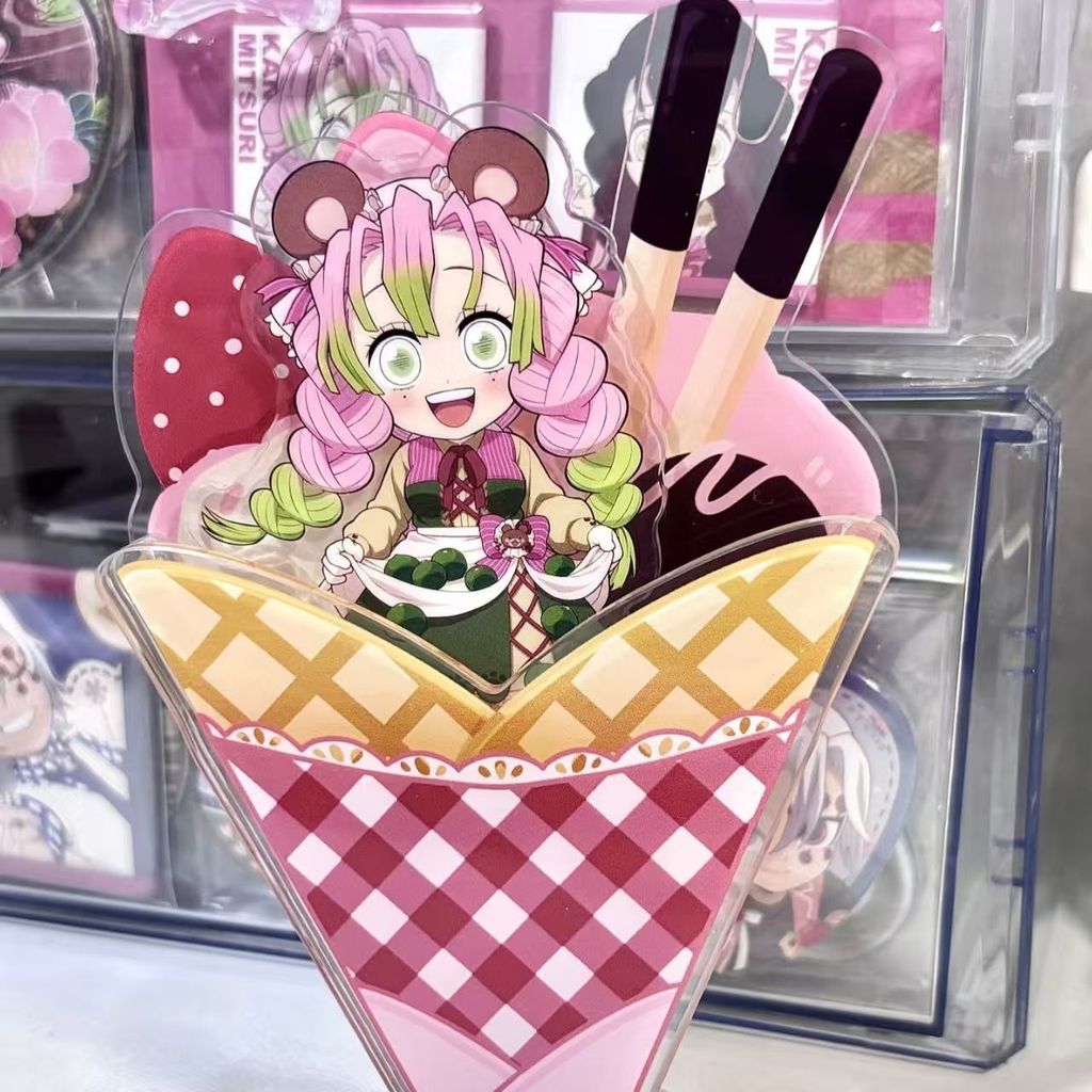 Ghostblade: Đồ vật dễ thương tự chế xung quanh Đền Ganlu Kính hoạt hình Tấm Acrylic Trang trí máy tí