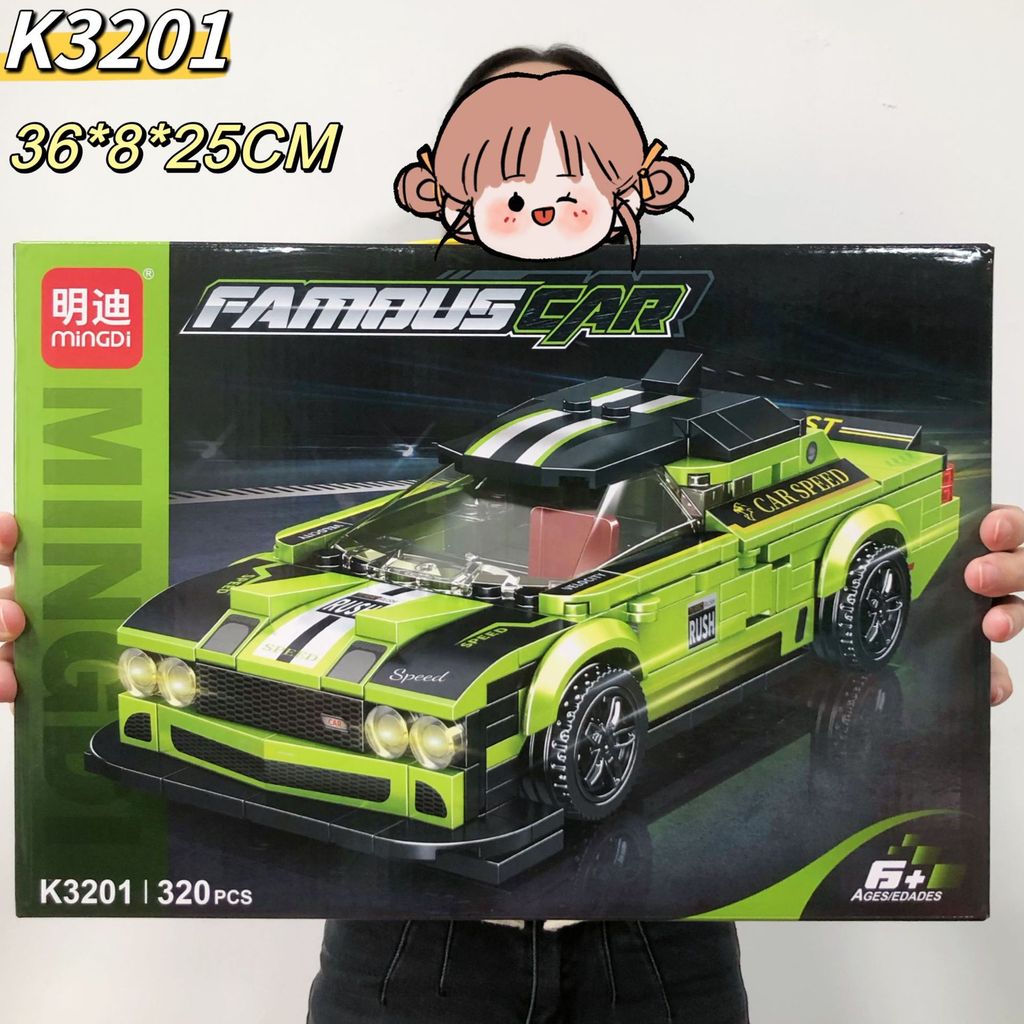 Hộp Lớn Tương Thích Lego Hạt Nhỏ Khối Xây Dựng Đua Xe Máy Bộ Series Khối Xây Dựng Trẻ Em Người Lớn X