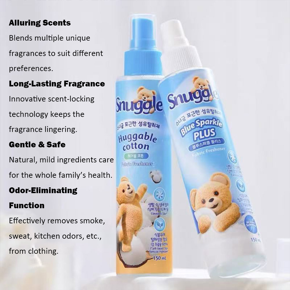 snuggle bear clothes scented and deodorized soapy snuggle 150ml